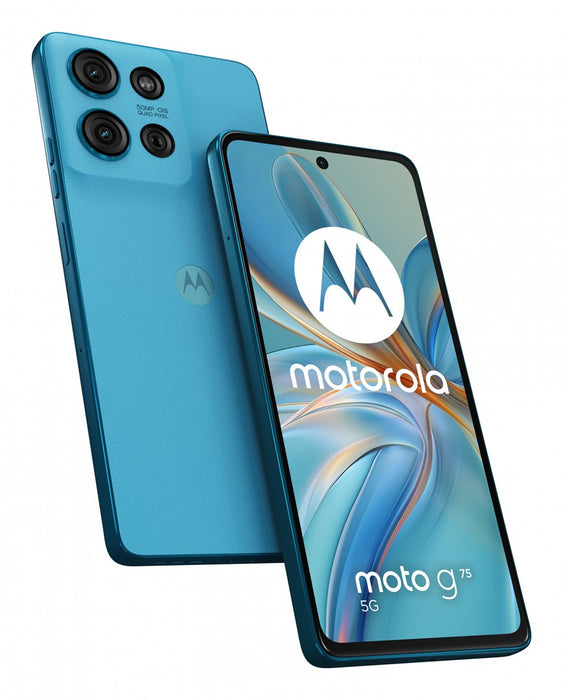 Motorola moto G75 5G 17.2 cm (6.78") Hybrid Dual SIM Android 14 USB Type-C 8 GB 256 GB 5000 mAh Син