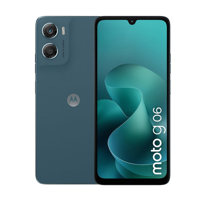 Motorola moto g06 17.5 см (6.88") Две SIM карти Android 15 4G USB Type-C 4 GB 64 GB 5200 mAh Син