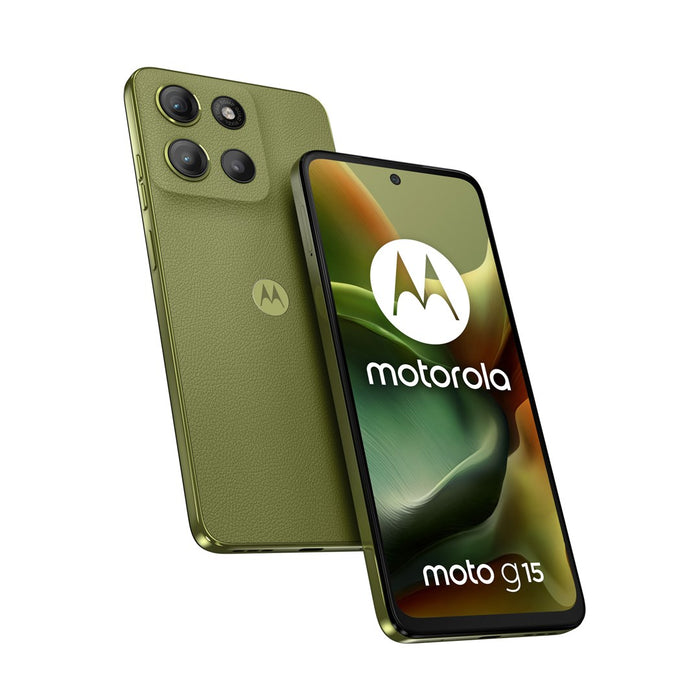 Motorola moto g15 17.1 cm (6.72") Dual SIM Android 15 4G USB Type-C 8 GB 128 GB 5200 mAh Зелен