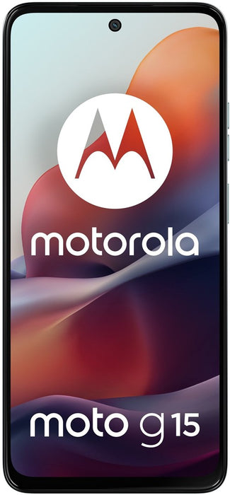 Motorola moto g15 17.1 см (6.72") Две SIM карти Android 15 4G USB Type-C 8 GB 128 GB 5200 mAh Син