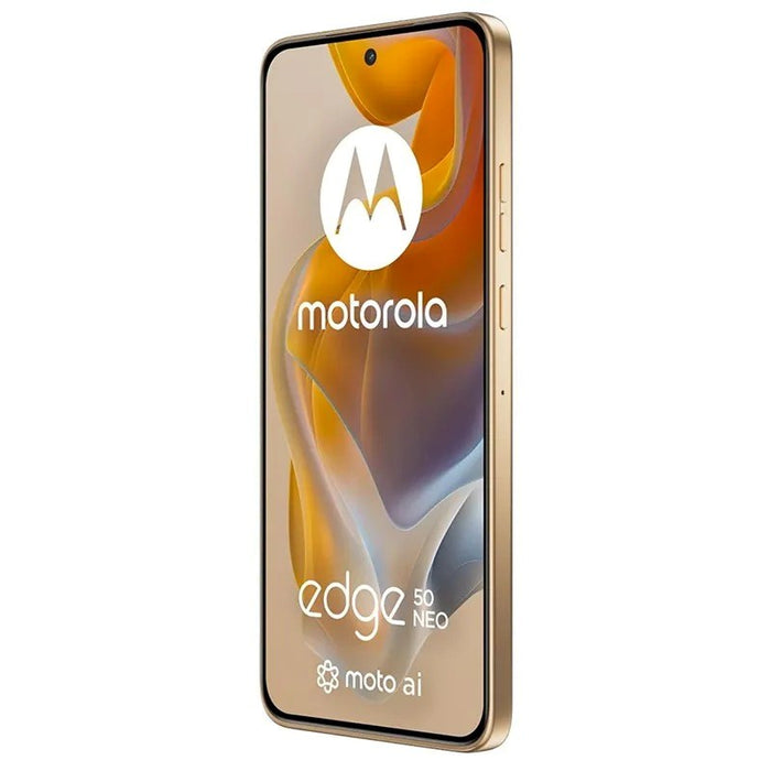 Motorola edge 50 Neo 16.1 см (6.36") Две SIM карти Android 14 5G USB Type-C 12 GB 512 GB 4310 mAh Бежов