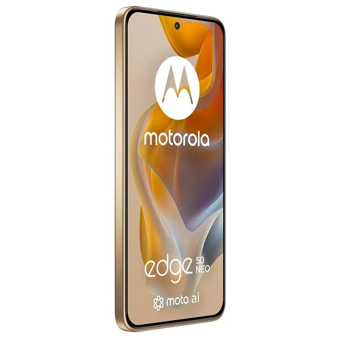 Motorola edge 50 Neo 16.1 см (6.36") Две SIM карти Android 14 5G USB Type-C 12 GB 512 GB 4310 mAh Бежов