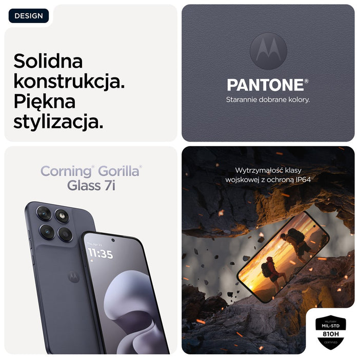 Motorola moto g67 17.3 см (6.8") Хибриден Двойна SIM карта Android 16.0 5G USB Type-C 8 GB 128 GB 5200 mAh Сив