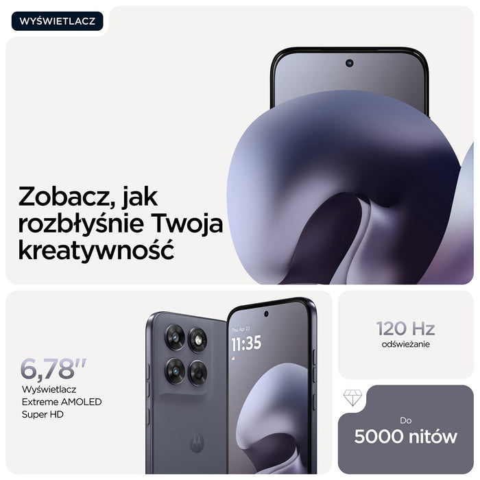Motorola moto g67 17.3 см (6.8") Хибриден Двойна SIM карта Android 16.0 5G USB Type-C 8 GB 128 GB 5200 mAh Сив