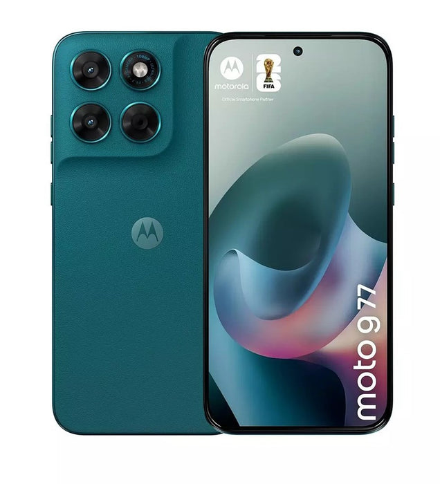 Смартфон Motorola Moto G77 5G 12/256 GB в цвят Pantone Shaded Spruce