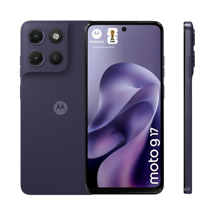 Motorola moto g17 17.1 см (6.72") Две SIM карти Android 15 USB Type-C 8 GB 128 GB 5200 mAh Лилав
