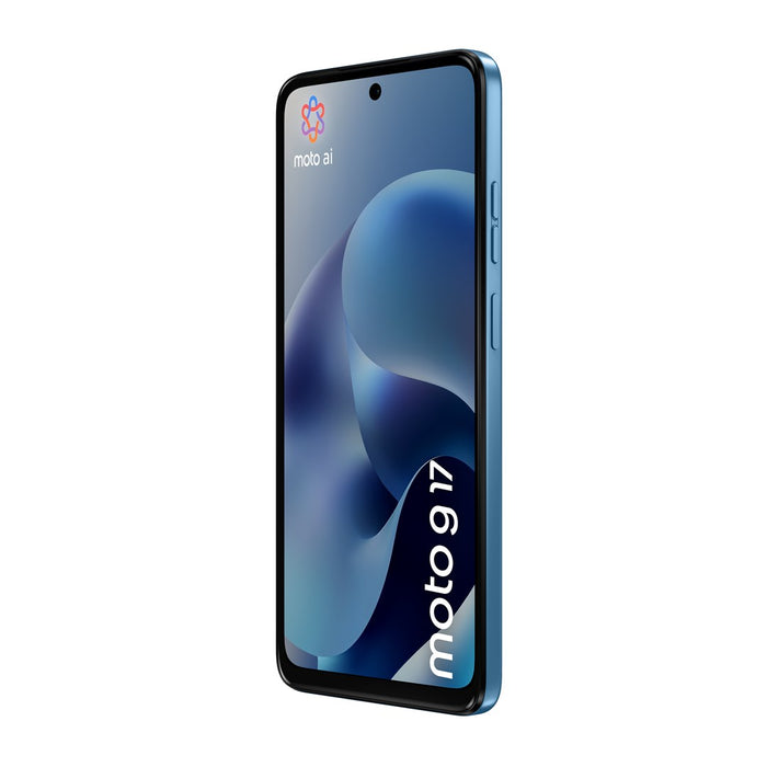 Motorola moto g17 17.1 см (6.72") Две SIM карти Android 15 USB Type-C 4 GB 128 GB 5200 mAh Син