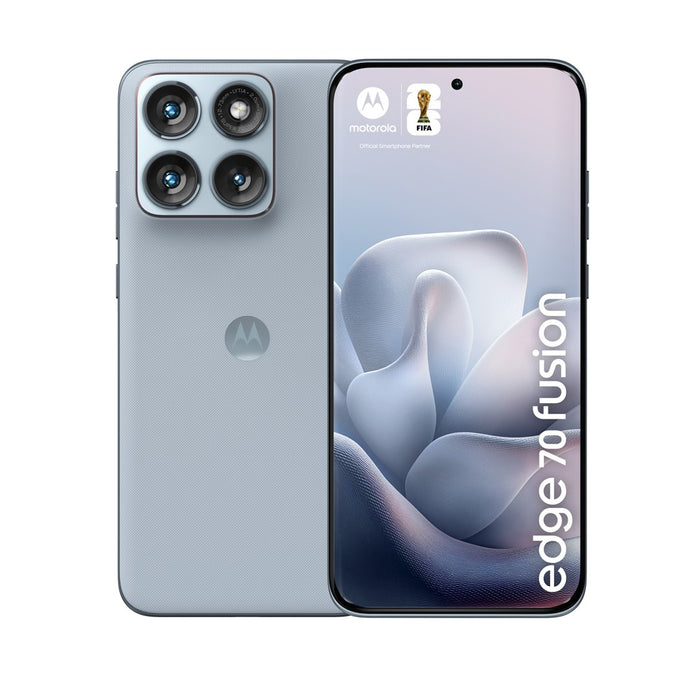 Motorola edge 70 fusion 17.2 см (6.78") Две SIM карти Android 16.0 5G USB Type-C 12 GB 256 GB 7000 mAh Светлосин