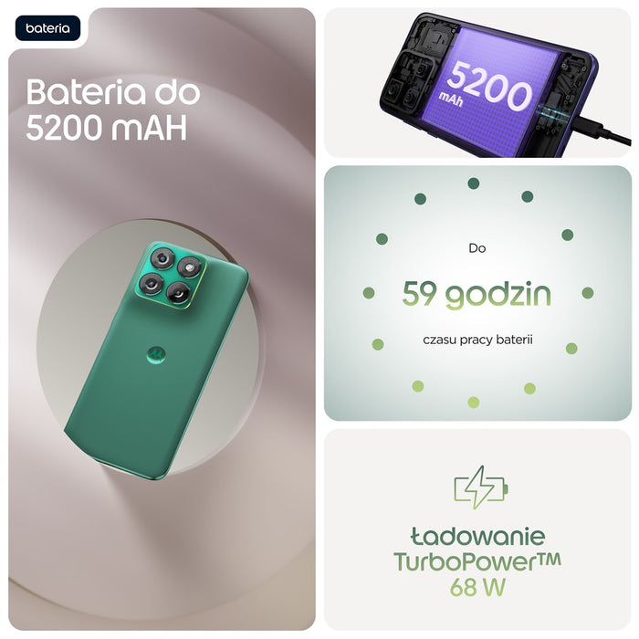 Motorola Moto Edge 70 Fusion 5G 8/256GB Спортен зелен