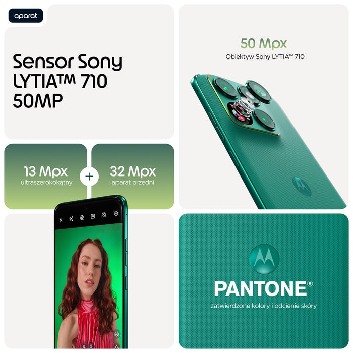 Motorola Moto Edge 70 Fusion 5G 8/256GB Спортен зелен