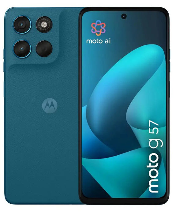 TIM Motorola moto g57 17.1 см (6.72") Две SIM карти Android 16.0 5G USB Type-C 8 GB 256 GB 5200 mAh Зелен
