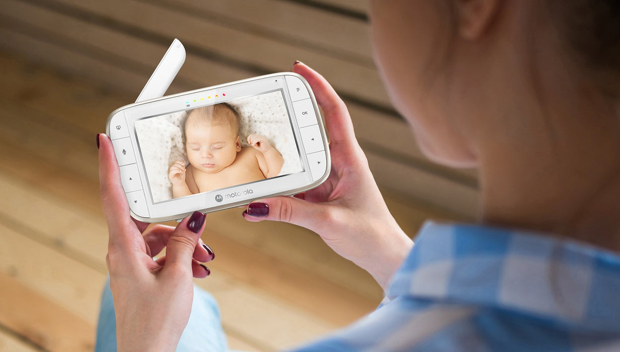 Бебефон MOTOROLA BABY VM855 ПРИСПИВНИ ПЕСНИЧКИ, ОБРАТНА ВРЪЗКА, ВИДЕО СИГНАЛ