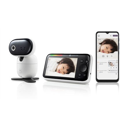 Бебефон MOTOROLA PIP1610 HD CONNECT ТЕРМОМЕТЪР, ОБРАТНА ВРЪЗКА, ВИДЕО СИГНАЛ