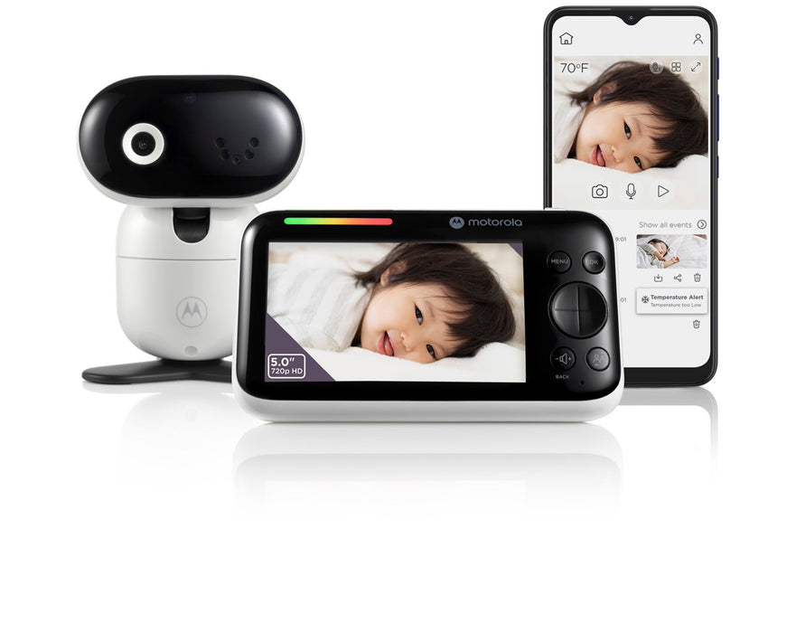 Бебефон MOTOROLA PIP1610 HD CONNECT ТЕРМОМЕТЪР, ОБРАТНА ВРЪЗКА, ВИДЕО СИГНАЛ