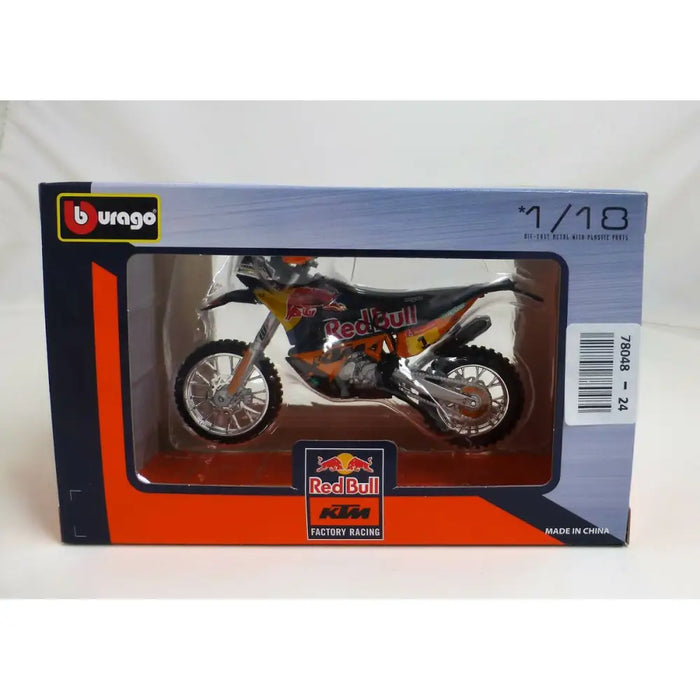 Мотоциклет Bburago Wrb Ktm Cross 1:18