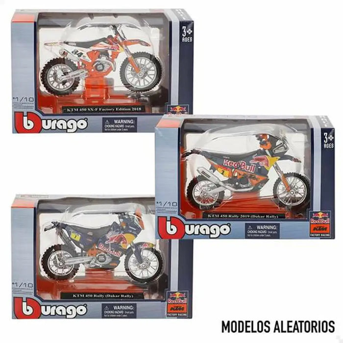 Мотоциклет Bburago Wrb Ktm Cross 1:18