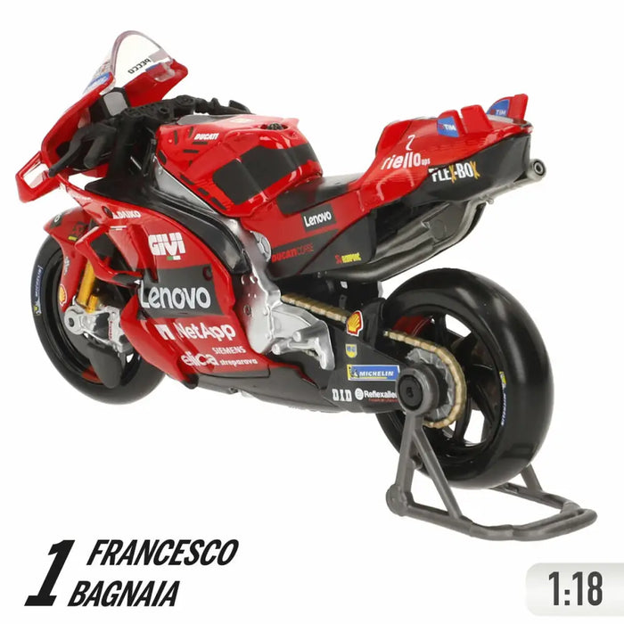 Мотоциклет Maisto 2024 DUCATI LENOVO 12 X 8 X 4 CM
