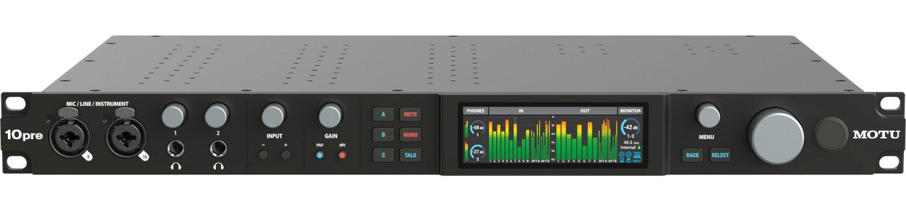 MOTU 10pre - аудио интерфейс