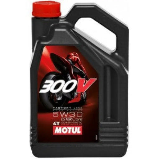 MOTUL 300V 4T FACTORY LINE 5W-30 4L Moto
