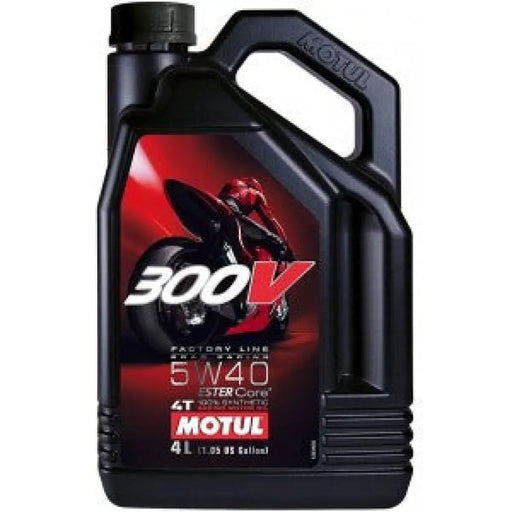 MOTUL 300V FACTORY LINE ROAD RACING 5W-40 4L Moto