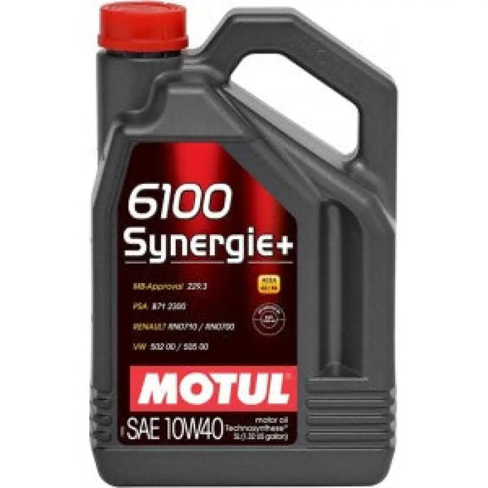 MOTUL 6100 SYNERGIE+ 10W-40 5 + 1L