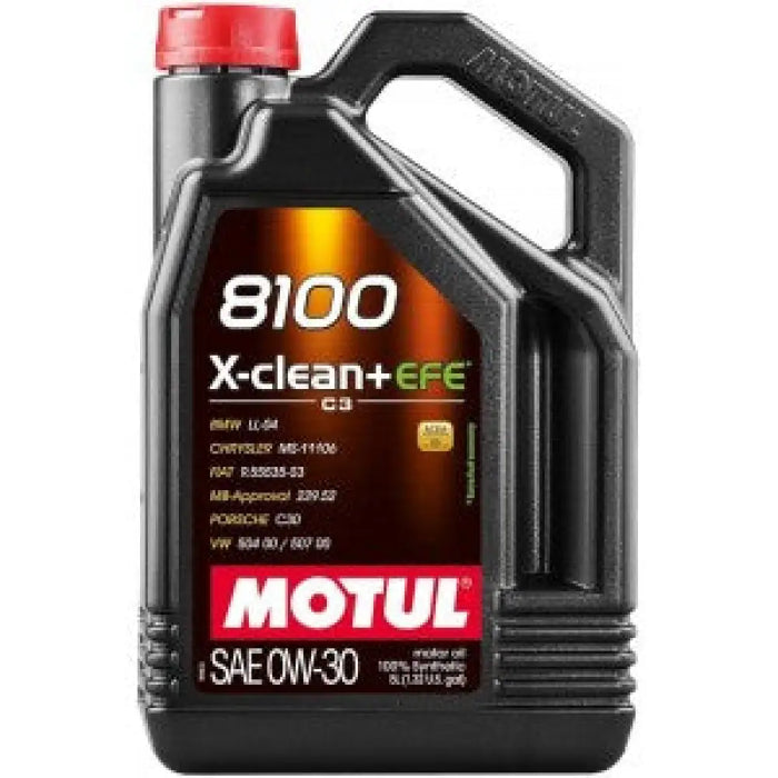 MOTUL 8100 X-CLEAN+ EFE 0W-30 5L