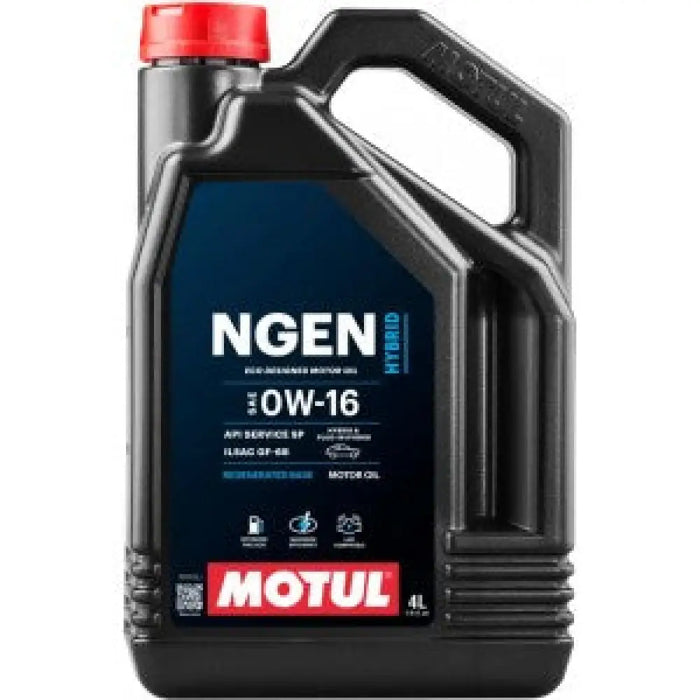 MOTUL NGEN HYBRID 0W-16 4L