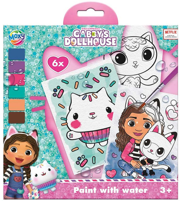 Комплект за рисуване с вода Moxy Gabby's Dollhouse