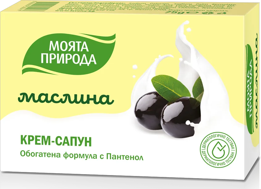Твърд сапун с маслина, 75 g