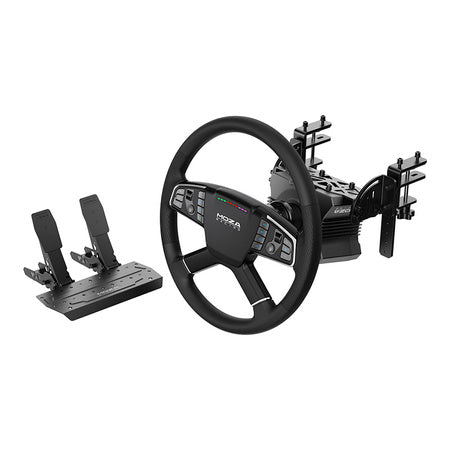 Комплект за игри - база R5 + волан на камион TSW + педали SRP-Lite + скоби Moza Racing RS071 (PC)