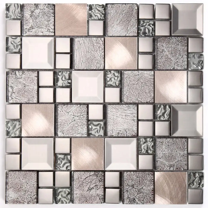 МОЗАЙКА INTERMATEX KAOS SILVER 30X30 CM