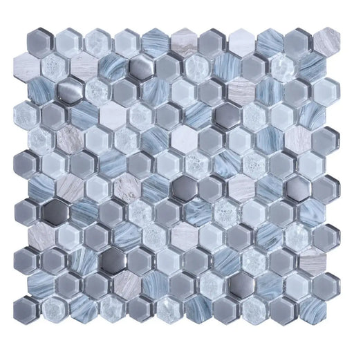 МОЗАЙКА INTERMATEX LIVING GREY 30X30 CM