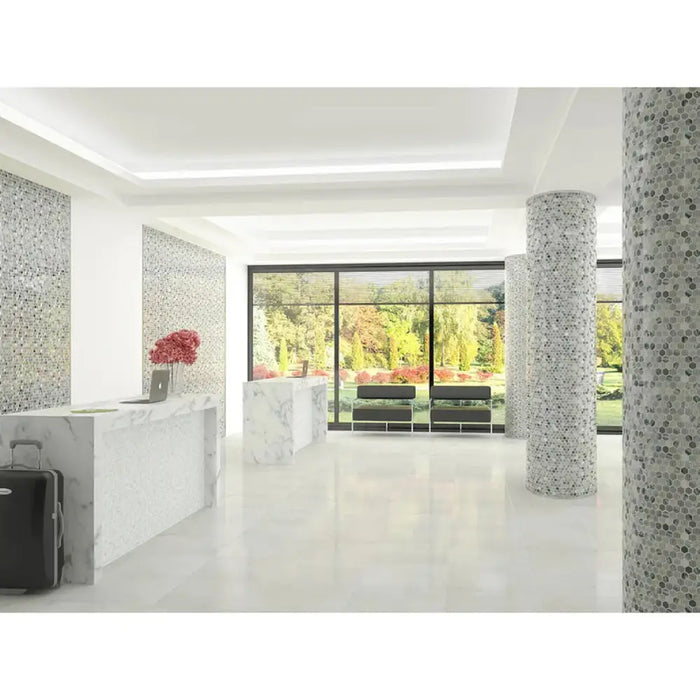 МОЗАЙКА INTERMATEX LIVING WHITE 30X30 CM