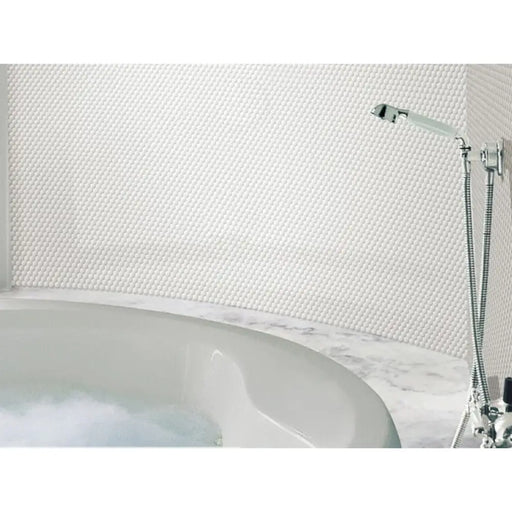 МОЗАЙКА INTERMATEX PENNY WHITE MATT 29.1X31.5 CM