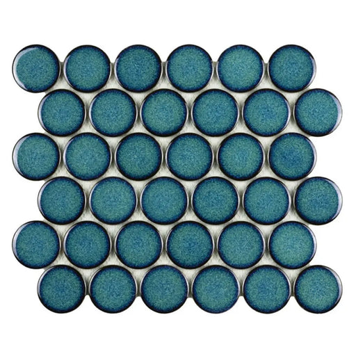 МОЗАЙКА INTERMATEX ROUND TEAL
