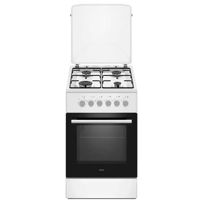 MPM MPM-56-KGM-04 Готварска печка на газ/електричество Бяла