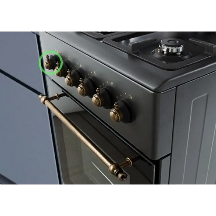 MPM MPM-56-KRM-13 Готварска печка на газ/електричество Черна