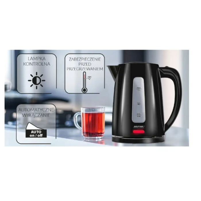 MPM Акумулаторна кана MCZ 112черна 1,7 L 2200 W