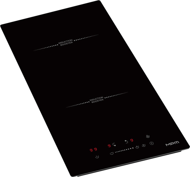 MPM MPM-30-IM-18 котлон Черен Вграден 29 см Индукционен котлон със зони 2 зона(и)
