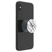 Мраморен държач и стойка за телефон Popsockets 2 от бял