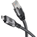 Мрежов кабел Techly ICOC U3C-RJ45-010 Сребърен Черен 1