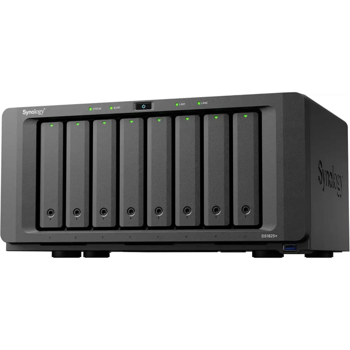 Мрежов сторидж Synology DS1825+ за 8 диска AMD Ryzen V1500B