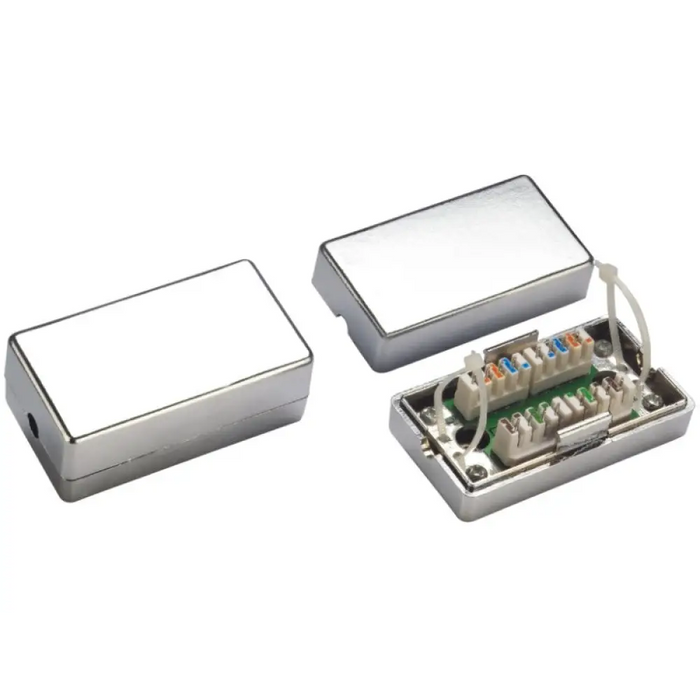 Мрежова разклонителна кутия Alantec WTM07 Cat5e Silver