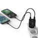 Мрежово зарядно Choetech C0028 с дисплей 11W 2xUSB-A EU