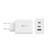 Мрежово зарядно j5create JUP3365E 65W 3 порта USB-C USB-A