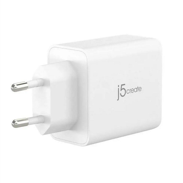Мрежово зарядно j5create JUP3365E 65W 3 порта USB-C USB-A