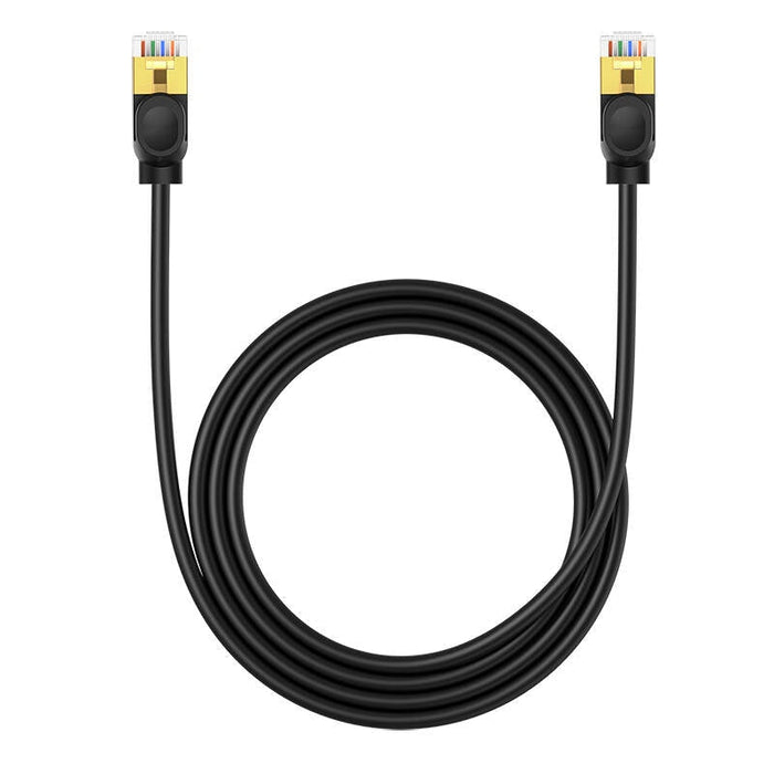 Мрежов кабел Baseus Cat 7 10Gb Ethernet RJ45 1.5m черен