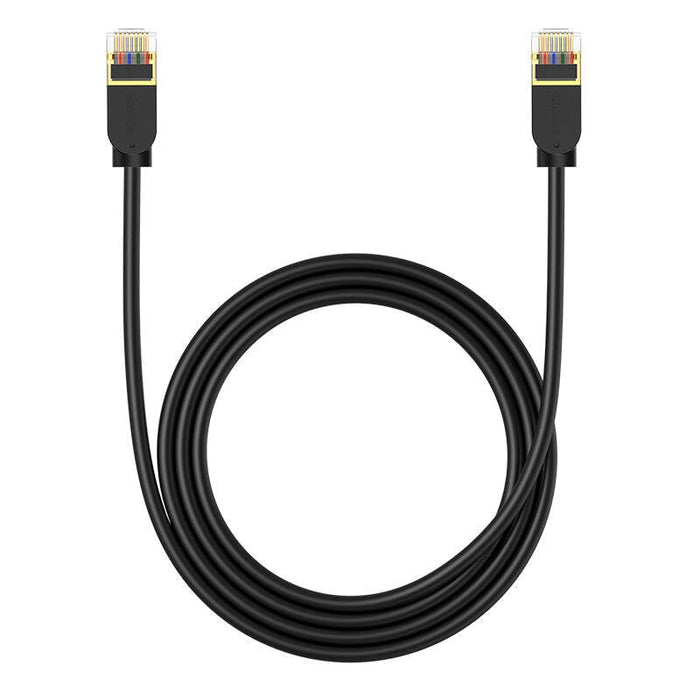 Мрежов кабел Baseus Cat 7 10Gb Ethernet RJ45 1.5m черен