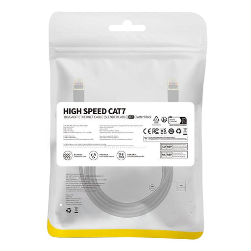 Мрежов кабел Baseus Cat 7 10Gb Ethernet RJ45 1.5m черен