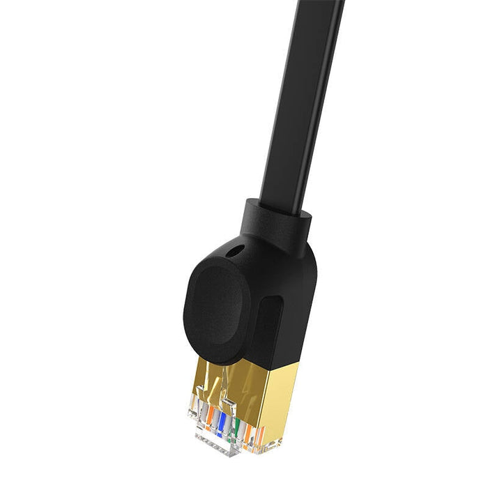 Мрежов кабел Baseus Cat 7 Gigabit Ethernet RJ45 0.5m черен